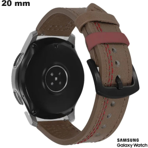 Uhrarmband aus echtem Leder für Samsung günstig
