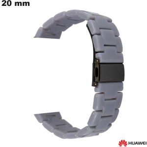 Bracciale in Resina per orologio connesso Grigio Huawei 20mm economico Bracciale in Resina per orologio connesso Grigio Huawei 20mm economico