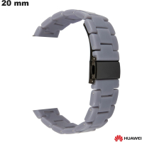 Armband Resin für Huawei Smartwatch Grau 20mm günstig