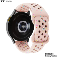 Bracciale Samsung 22 mm Rosa Caucciù / Montaggio Facile