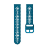 Armband 22mm Smartwatch OnePlus Blau Hochwertiges Gummi