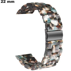 Pulsera Multicolor de Resina para reloj de 22 mm \ Envío Rápido