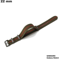 Braccialetto smartwatch Verde 22mm Nylon Samsung ● Port Offert da 20€
