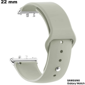 Acheter Bracelet 22mm Samsung de smartwatch Beige Caoutchouc