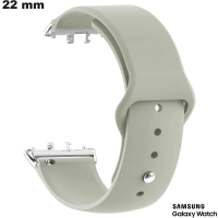 22mm Samsung Smartwatch Armband Kaufen Beige Gummi