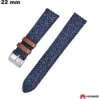Bracciale per orologio Blu 22 mm Huawei Pelle PU | Spedizione Offerta da 20€