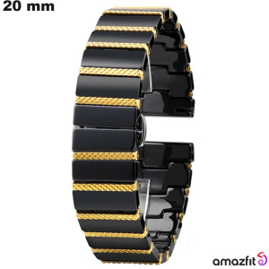 Verkauf von Amazfit Armband Uhr Keramik Schwarz 20 mm
