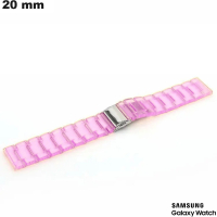 Bracciale Samsung in policarbonato trasparente 20 mm orologio economico