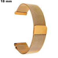 Armband 18mm Vintage Edelstahl Gold für Uhren kaufen