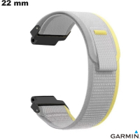 Armband Garmin 22mm Uhr Grau Nylon ● Schnelle Lieferung