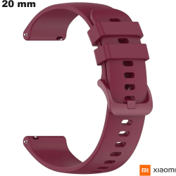 Pulseira de relógio inteligente 20mm Xiaomi Roxa