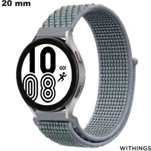Armband Tissu Grau Withings 20 mm Smartwatch von hoher Qualität
