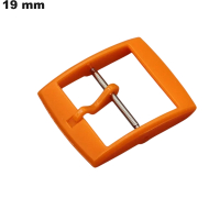 Verkoop Attache 19 mm Oranje Polycarbonaat Ardillon voor horloge