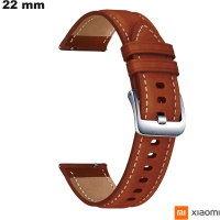Armband Xiaomi echtes Leder 22 mm universelle Uhr günstig