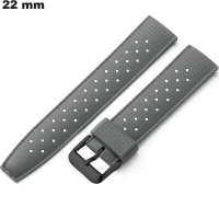 Armbanduhr grau 22mm leicht \ Einfache Montage