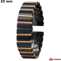 Armband für Huawei Smartwatch 22 mm in Schwarz von hoher Qualität