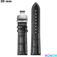 Verkauf Echtlederarmband Schwarz Smartwatch Honor