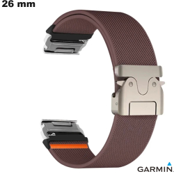 Bracelet Violet Tissu QuickFit Garmin 26mm de montre