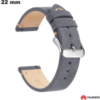 Armbanduhr Huawei Grau Echtes Leder 22mm \ Kostenloser Versand