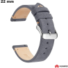 Armbanduhr Huawei Grau Echtes Leder 22mm \ Kostenloser Versand