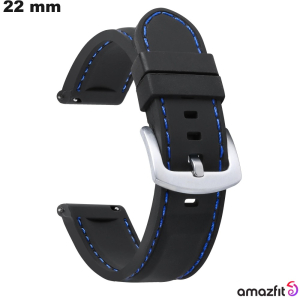 Acquistare Bracciale Silicone per orologio connesso Nero 22mm Amazfit Acquistare Bracciale Silicone per orologio connesso Nero 22mm Amazfit