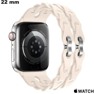 Bracciale per orologio intelligente Apple Watch 22 mm in gomma di qualità