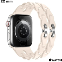 Bracelet montre intelligente Apple Watch 22 mm Caoutchouc de qualité