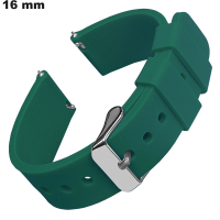 Vente Bracelet 16 mm Caoutchouc haute qualité de montre Vert