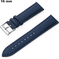 Verkauf Elegantes Blaues Armband aus Echtem Leder 16 mm