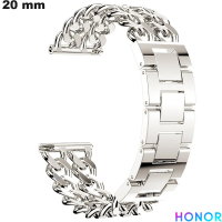 Armband 20 mm Edelstahl Honor Silber hochwertige Uhr