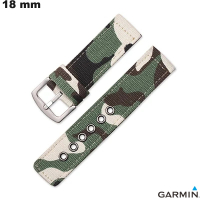 Garmin Armband Stoff Grün 18 mm Smartwatch / Versand 24h