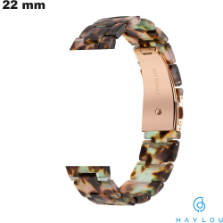 Bracelet Haylou 22mm Multicolore Résine montre (RS3, R8)