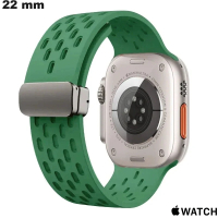Vente Bracelet de montre connectée 22mm Apple Watch Silicone