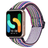 Armband 20 mm Samsung Smartwatch Schwarz Hochwertiger Stoff