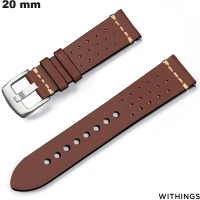 Armband Echte Leer 20 mm Withings Bruin | Gratis Verzending