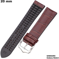 Acheter Bracelet Marron Samsung Silicone pour montre 20mm