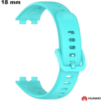Vendita Bracciale in Gomma Huawei Blu 18mm per smartwatch