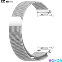 Bracciale Argento 22 mm Acciaio Inossidabile di qualità per orologio Honor
