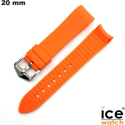 Armband Uhr Ice Watch Unisex 20mm Orange Silikon