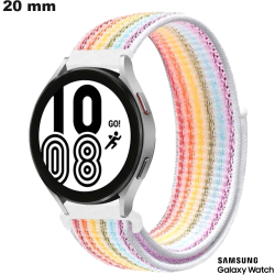 Bracelet Multicolore 20 mm de montre connectée Samsung