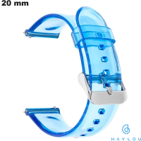 Vendita Bracciale orologio Plastica Haylou Trasparente 20 mm