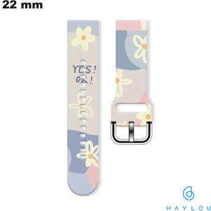 Armband Caoutchouc 22 mm Haylou für Smartwatch Günstiges Motiv