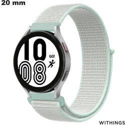 Pulsera de reloj inteligente Withings 20 mm Azul Tela