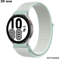 Armbanduhr mit Connected Technologie Withings 20 mm Blau Hochwertiger Stoff