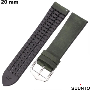 Smartwatch-Armband Gummi 20 mm Suunto Grün günstig