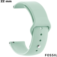 Vente Bracelet Fossil 22 mm Caoutchouc Vert smartwatch