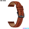 Armband 22mm universelle Smartwatch Echtes Leder Honor von hoher Qualität
