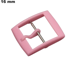 Cheap 16 mm Pink Ardillon PVC Watch Strap