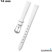 Armbanduhr 14 mm Garmin Weiß echtes Leder kaufen