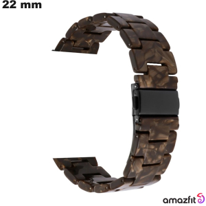 Bracciale in Resina Amazfit Marrone 22 mm per smartwatch economico
